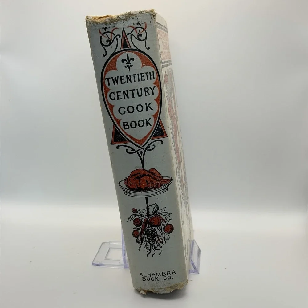Antique‎ 1900 Cookbook Twentieth Century Cook Book And Practical Housekeeping HC